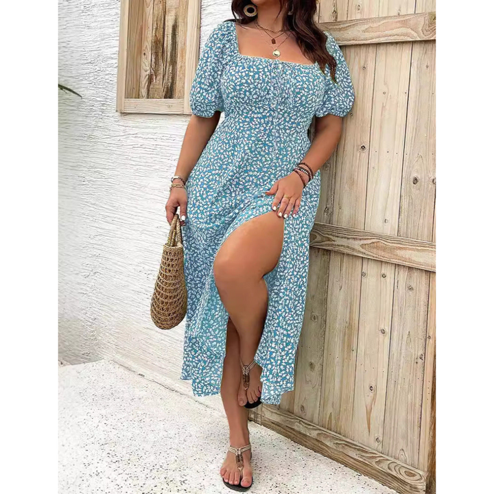AVENNA™ – Stylish and Comfortable Summer Slit Dress