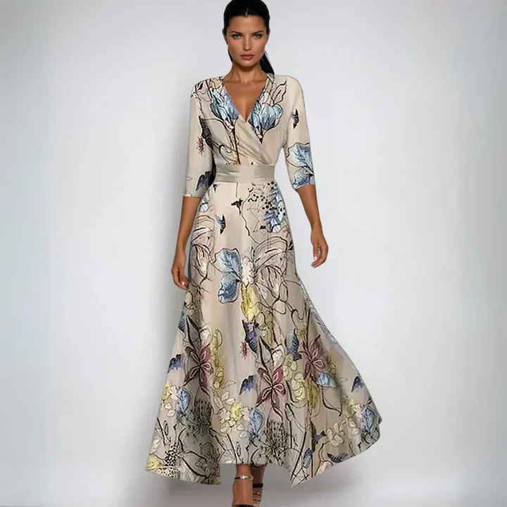 JOCELYN™ - Elegant Floral Dress