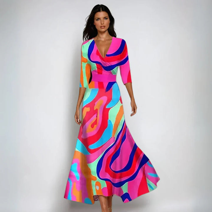 JOCELYN™ - Elegant Floral Dress
