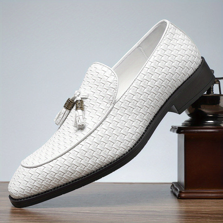 Santoro Leather Tassel Loafer