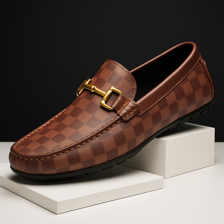 Chavelle Leather Slip-On Loafers