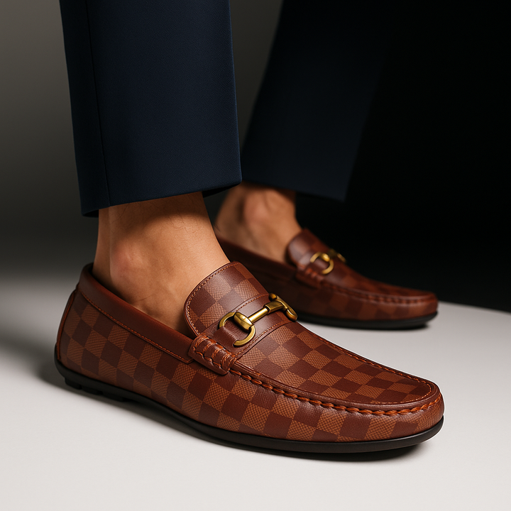 Chavelle Leather Slip-On Loafers