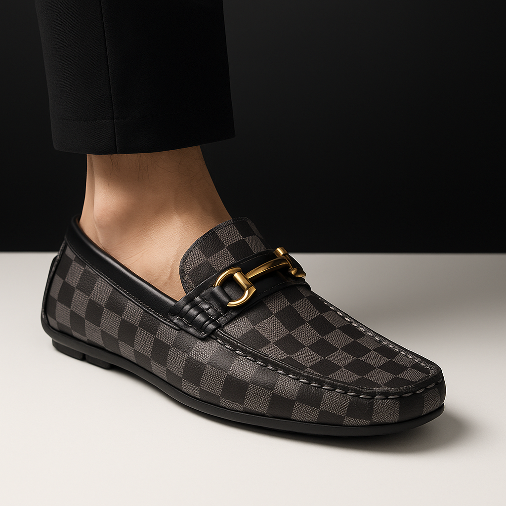 Chavelle Leather Slip-On Loafers