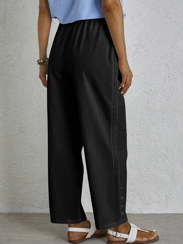 Celena™ | Effortless Button-Up Trousers