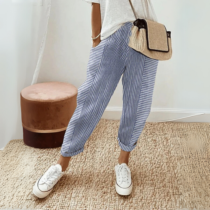 FLORIANE™ - Bohemian Stripe Lounge Pants