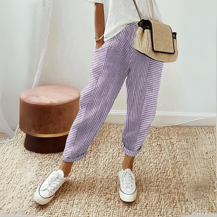 FLORIANE™ - Bohemian Stripe Lounge Pants