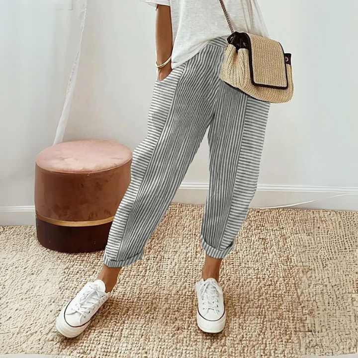 FLORIANE™ - Bohemian Stripe Lounge Pants