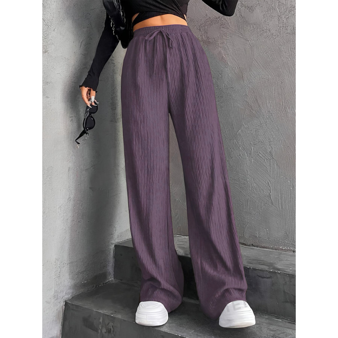 BERNILA™ – Relaxed Fit Wide-Waist Comfort Pants for Everyday Wear
