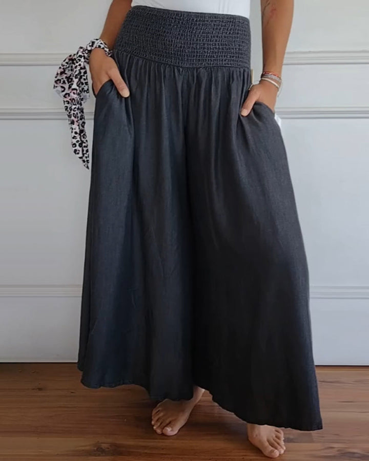 Mira | Elastic Waist Trousers