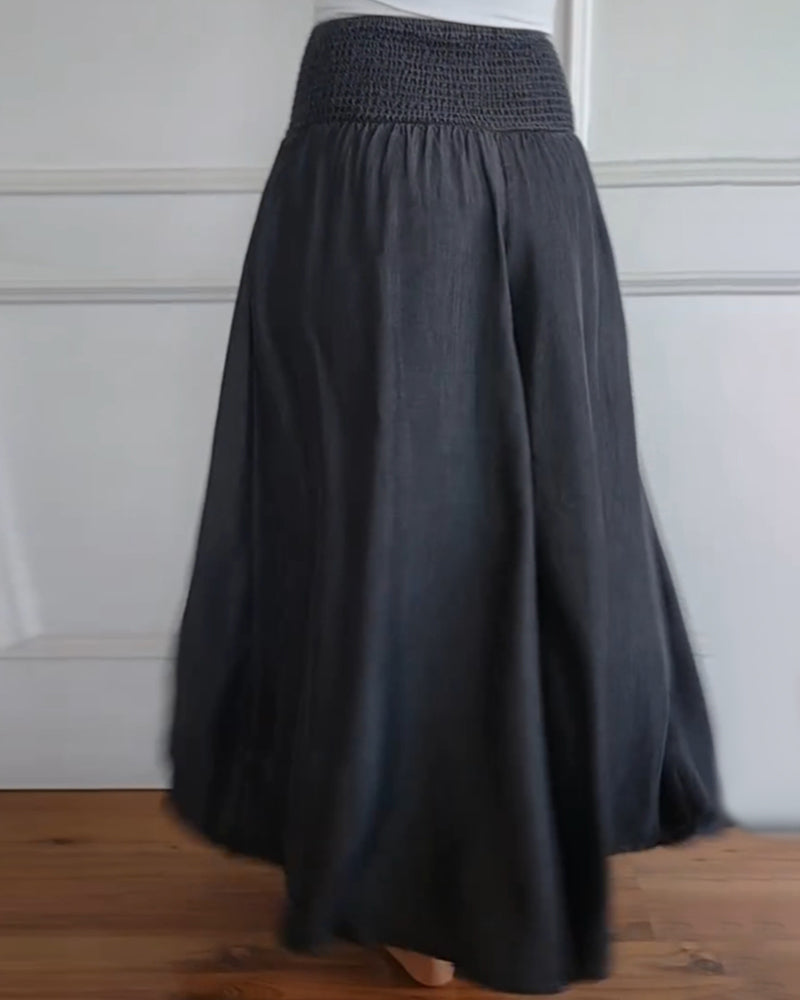 Mira | Elastic Waist Trousers