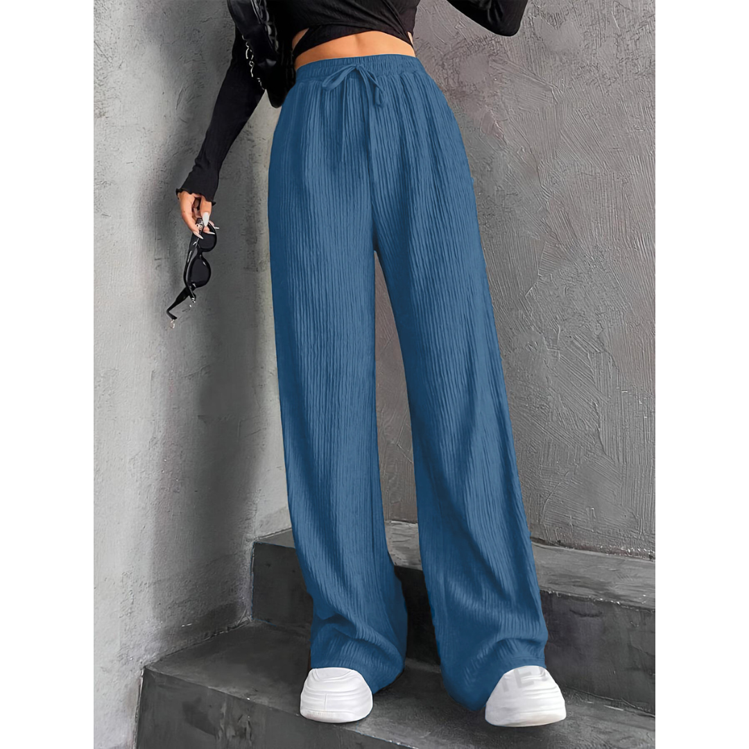 BERNILA™ – Relaxed Fit Wide-Waist Comfort Pants for Everyday Wear