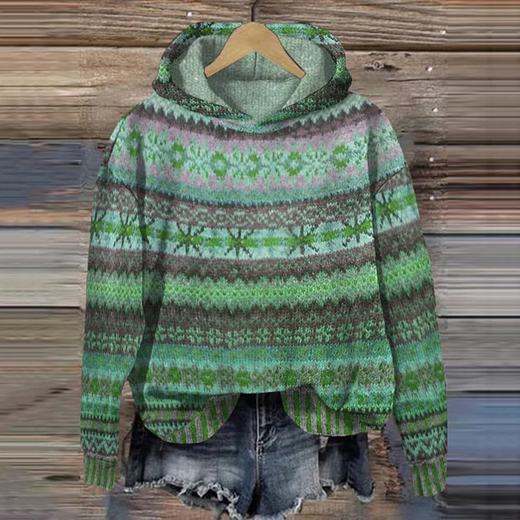 Lina | Bohemian Knitted Sweater
