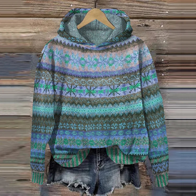 Lina | Bohemian Knitted Sweater
