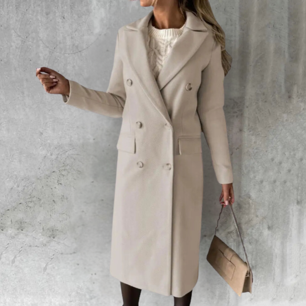 ALEXA™ | Chic Urban Wool Trench Coat