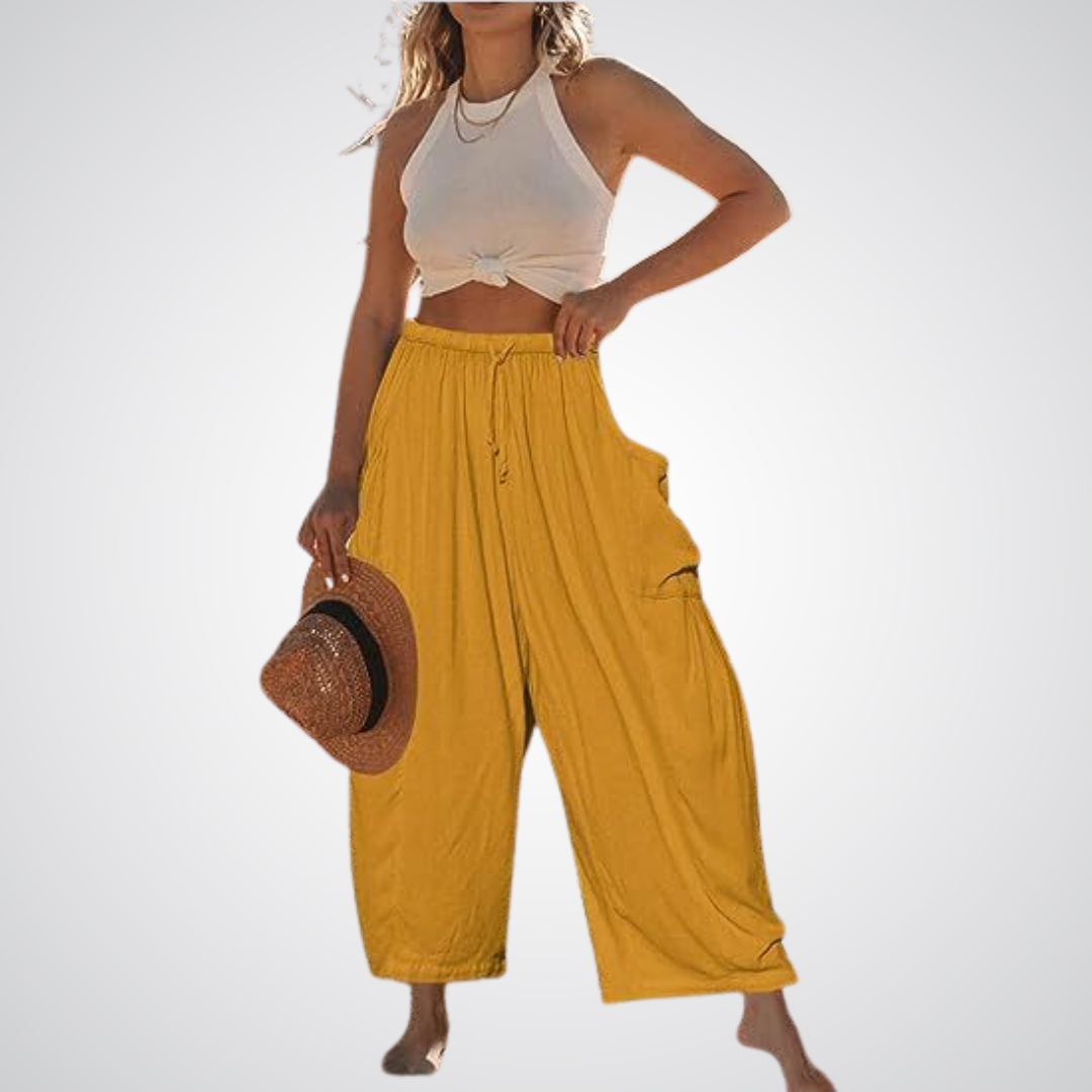 LYNNA™ – Relaxed Fit Wide-Leg Trousers