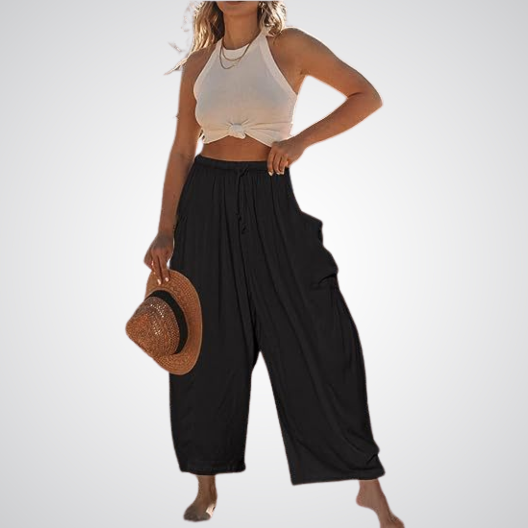 LYNNA™ – Relaxed Fit Wide-Leg Trousers