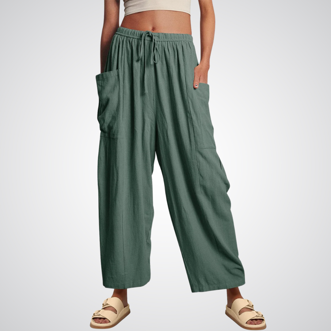 LYNNA™ – Relaxed Fit Wide-Leg Trousers