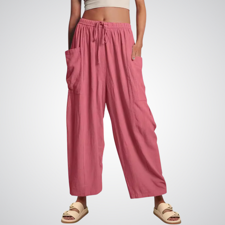 LYNNA™ – Relaxed Fit Wide-Leg Trousers