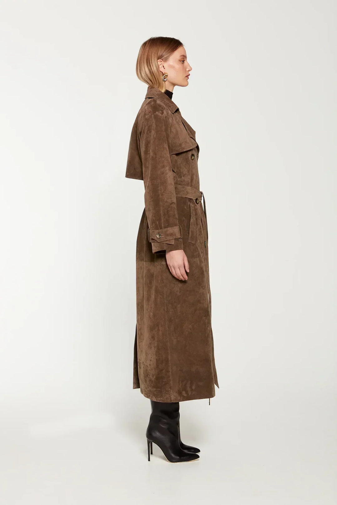 CHANTAL™ - Timeless Belted Trench Coat