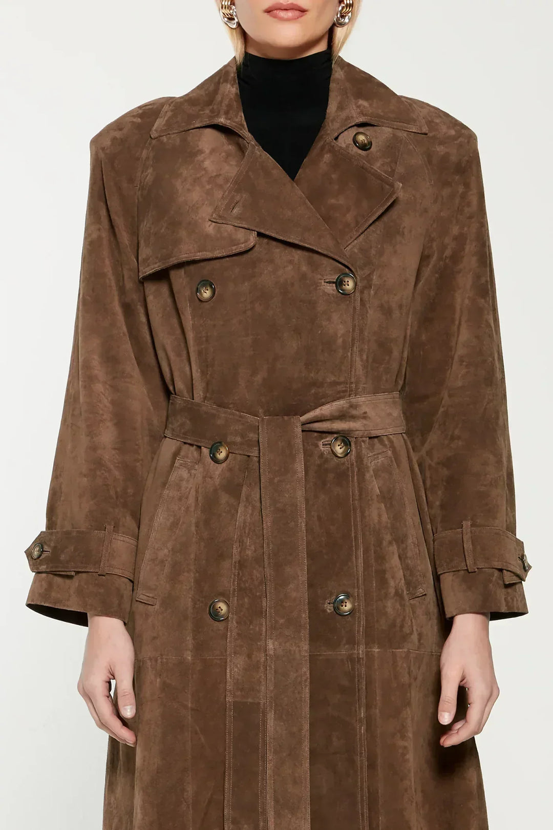 CHANTAL™ - Timeless Belted Trench Coat