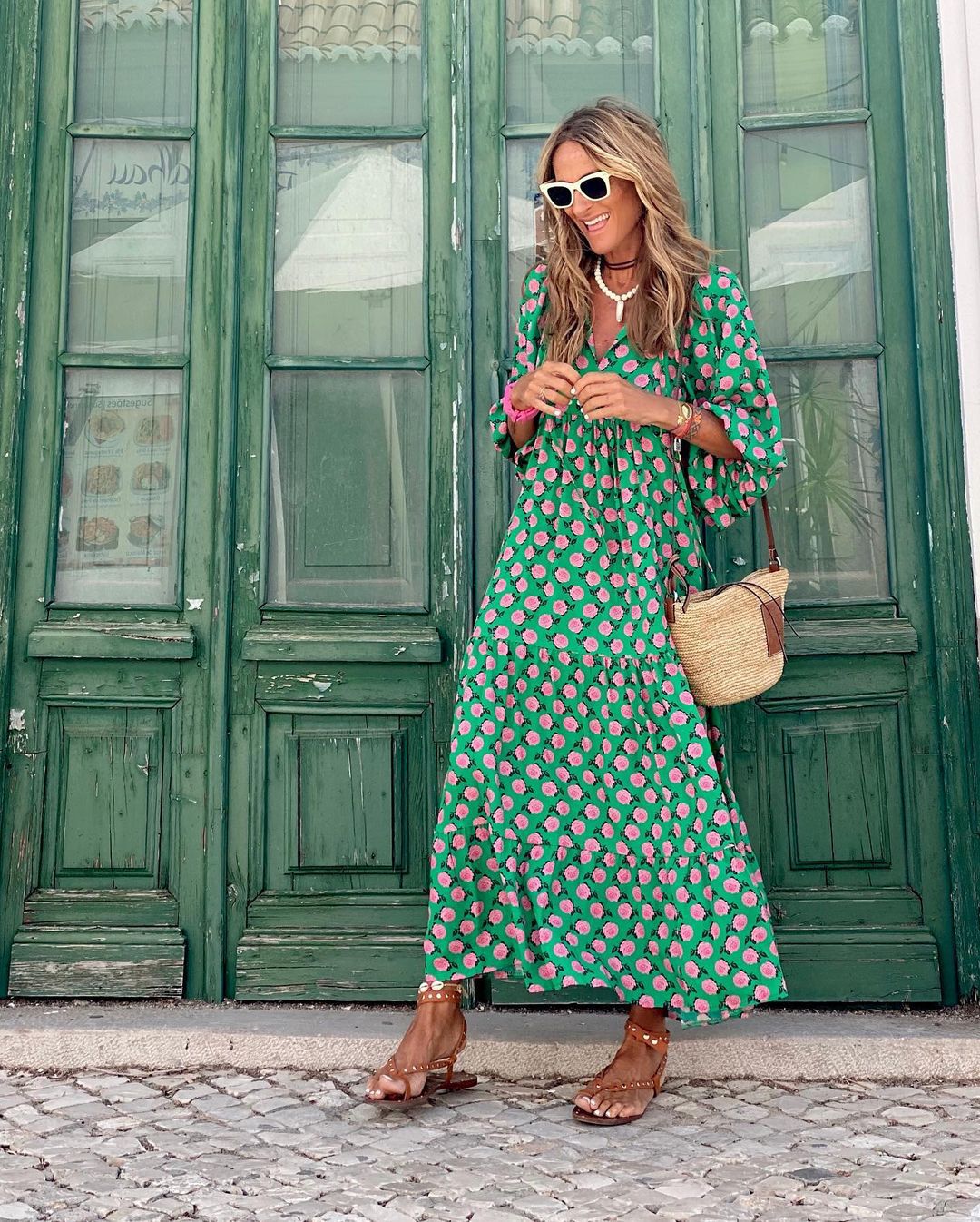 SABINE™ - Bohemian-Inspired Maxi Dress