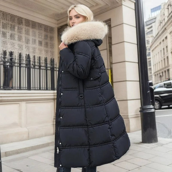 LUCIA™ | Luxury Winter Parka Featuring a Fur-Lined Hood