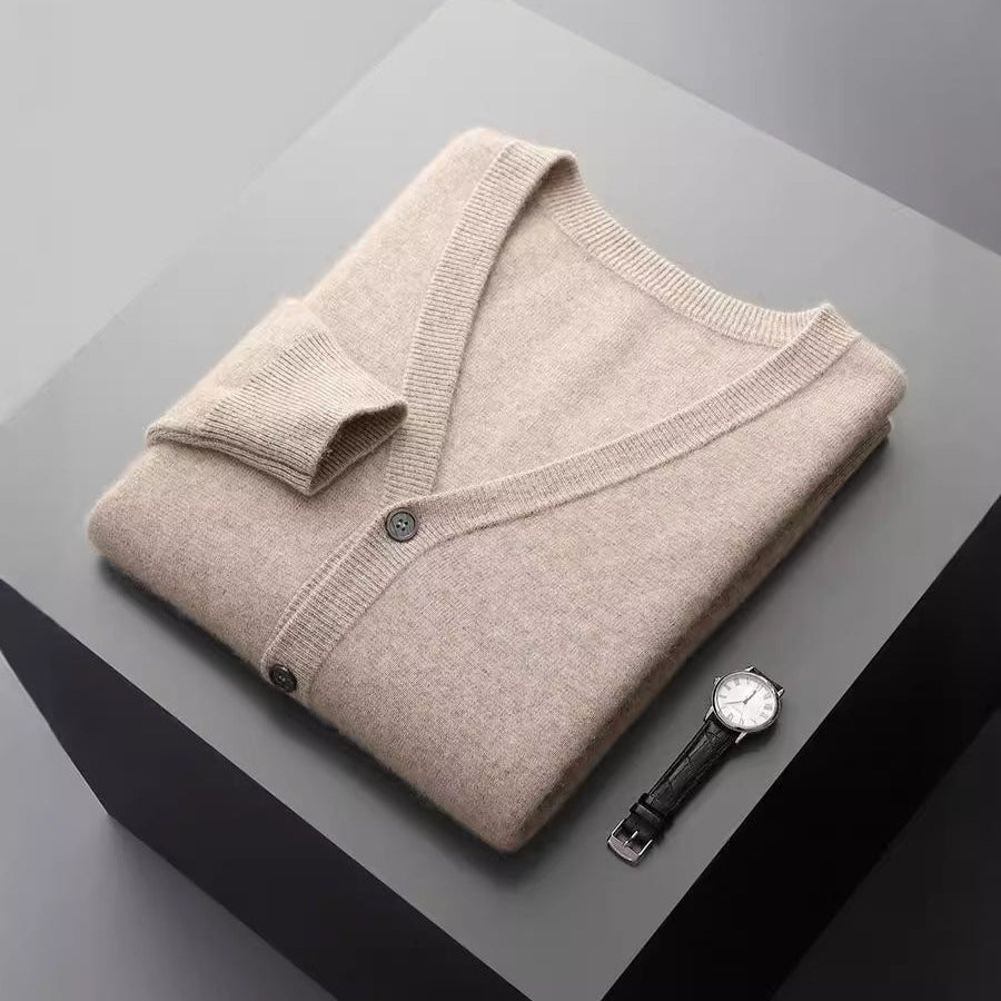 Alessio Luxe Cashmere Cardigan