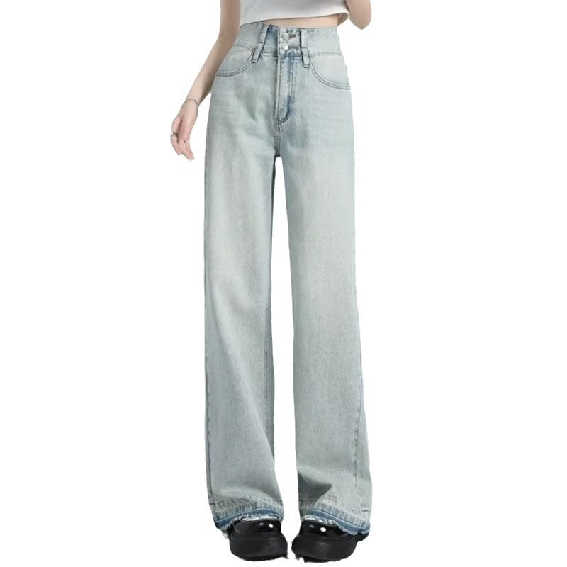MAVINA™ – Relaxed Fit Summer Hem Jeans