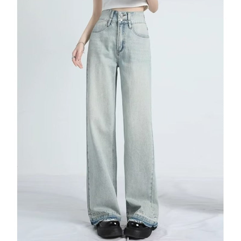 MAVINA™ – Relaxed Fit Summer Hem Jeans