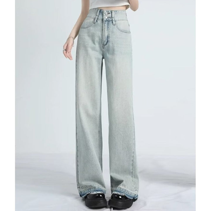 MAVINA™ – Relaxed Fit Summer Hem Jeans