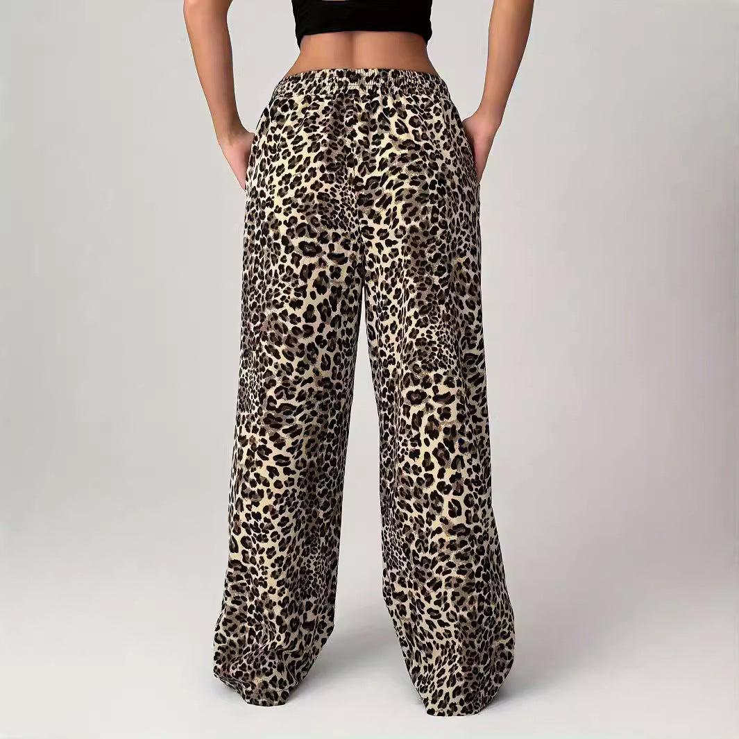 LIEZEL™ – Cozy Straight-Leg Leopard Print Trousers