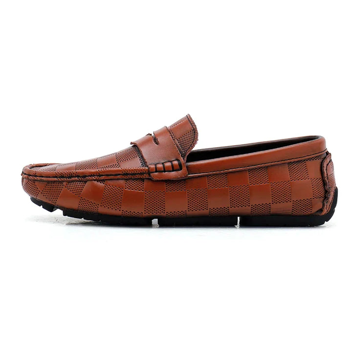 Verenzo Plaid Leather Loafer