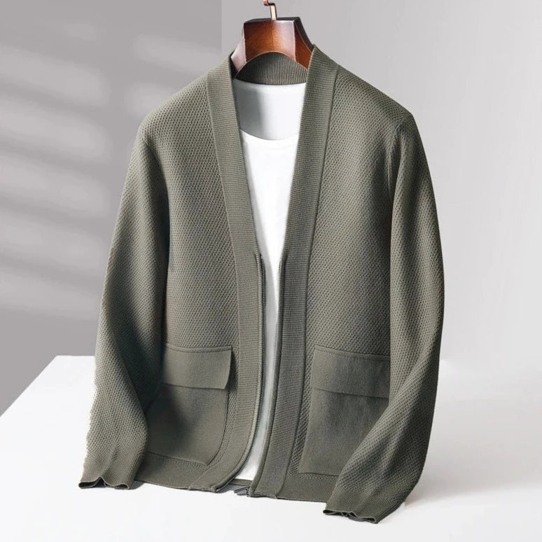 Amari Cashmere Knitted Cardigan