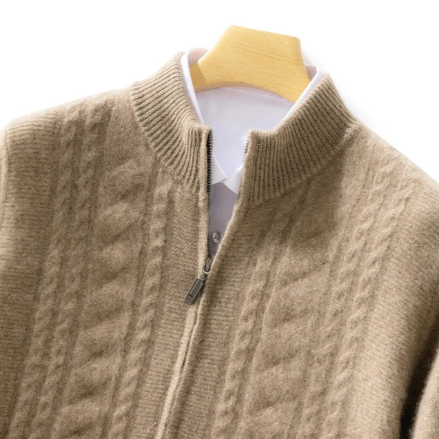 Lucian Cashmere Knit Cardigan