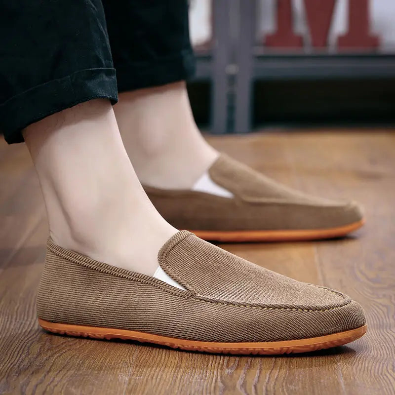 Solterra Corduroy Slip-On Loafers