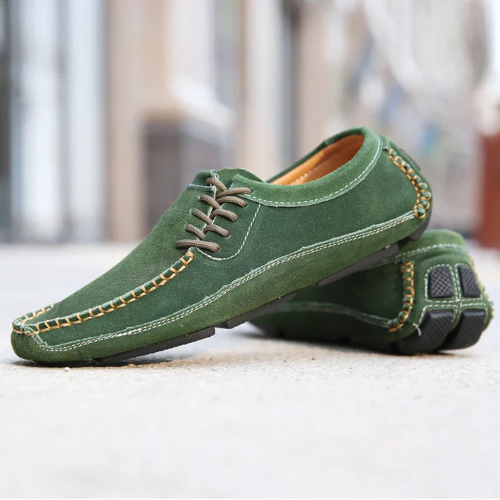 Giannetti Leather Slip On Shoe