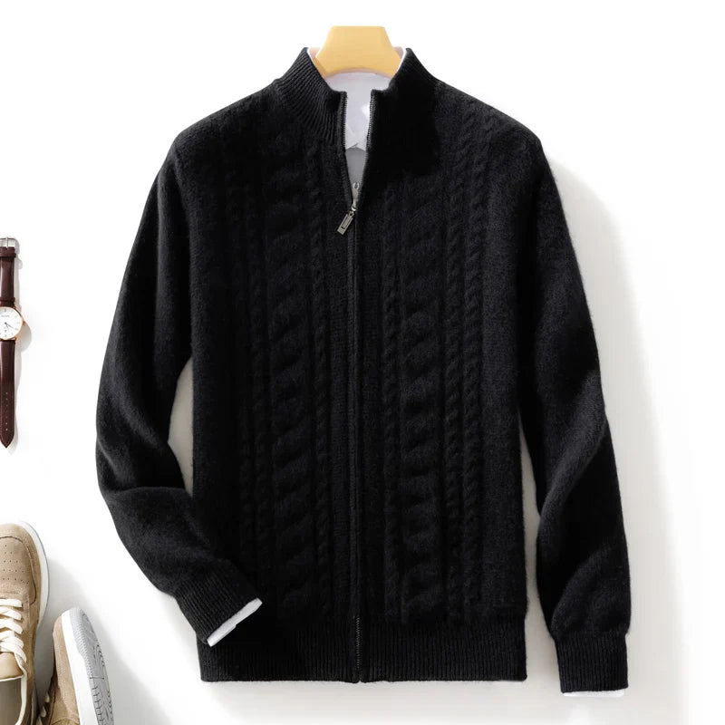 Lucian Cashmere Knit Cardigan