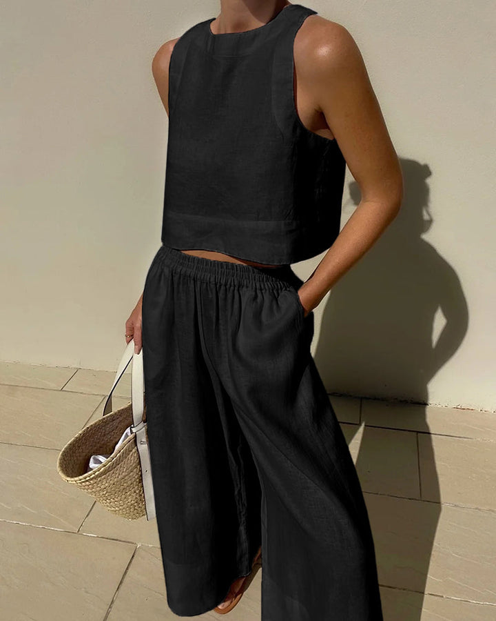 Charlotte | Linen Summer Set
