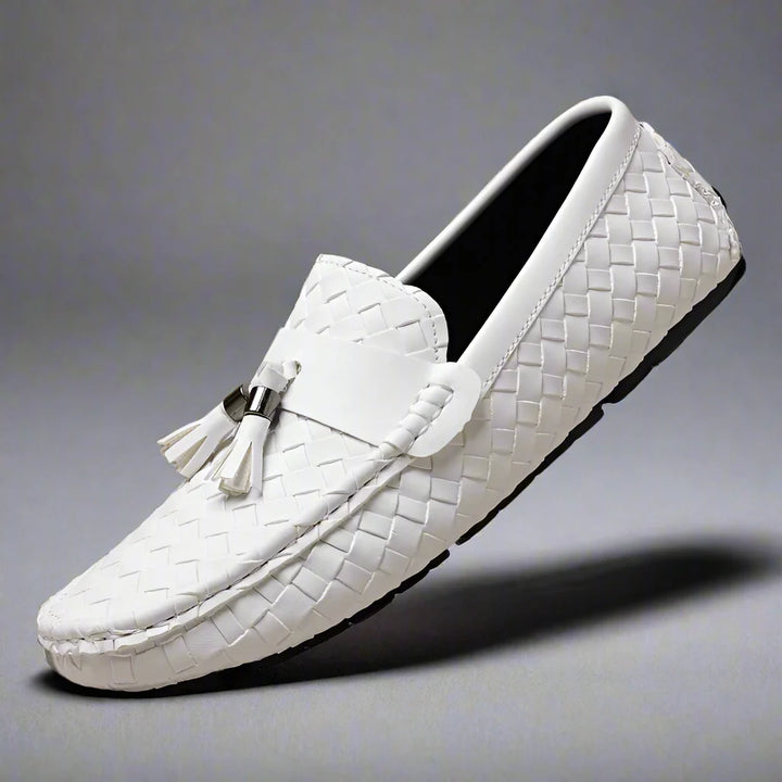 Salazar Leather Loafers with Tassel Detail