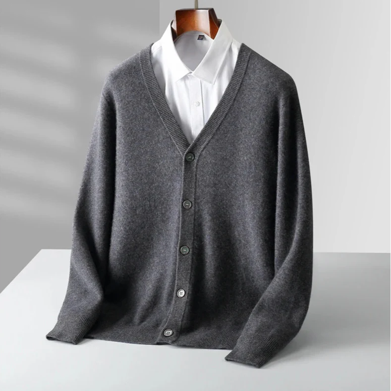 Alessio Luxe Cashmere Cardigan