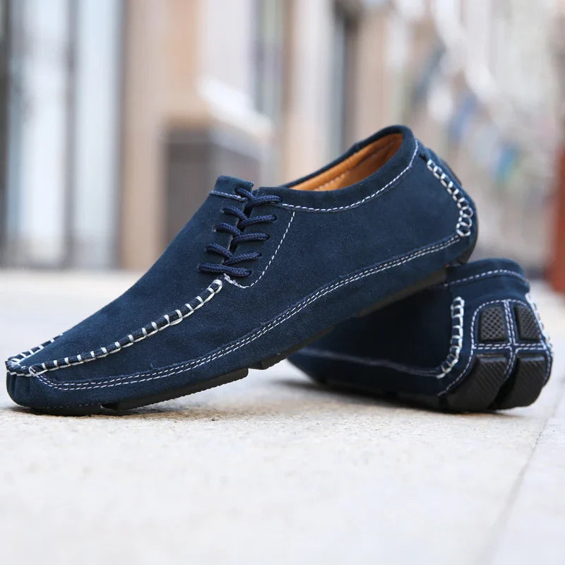 Giannetti Leather Slip On Shoe