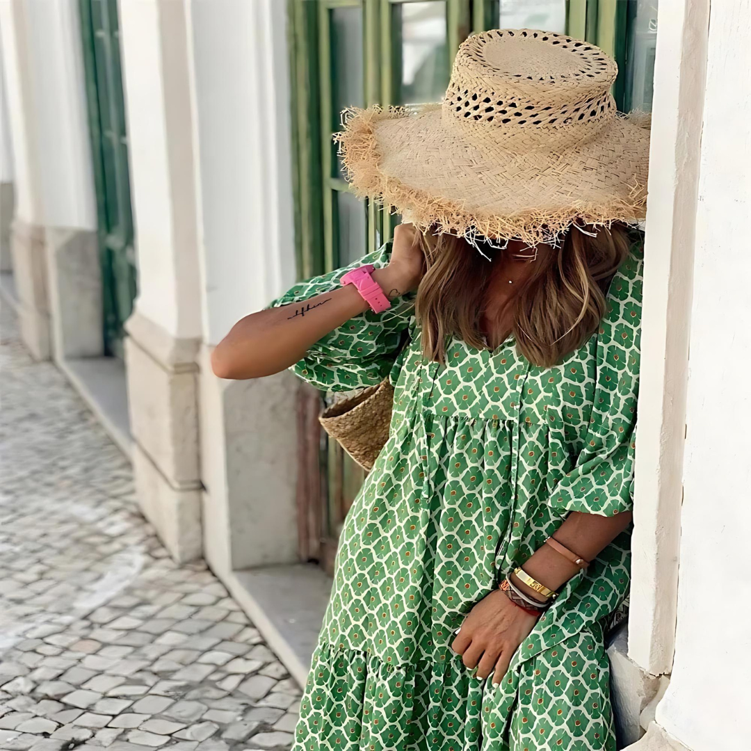 SABINE™ - Bohemian-Inspired Maxi Dress
