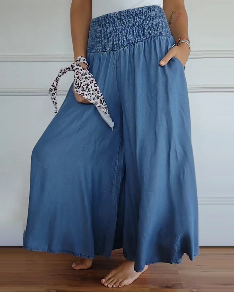 Mira | Elastic Waist Trousers
