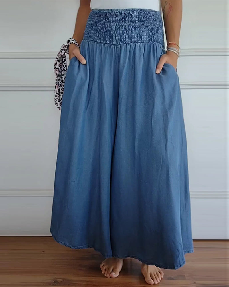 Mira | Elastic Waist Trousers