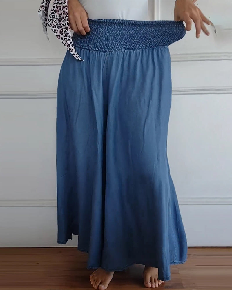 Mira | Elastic Waist Trousers