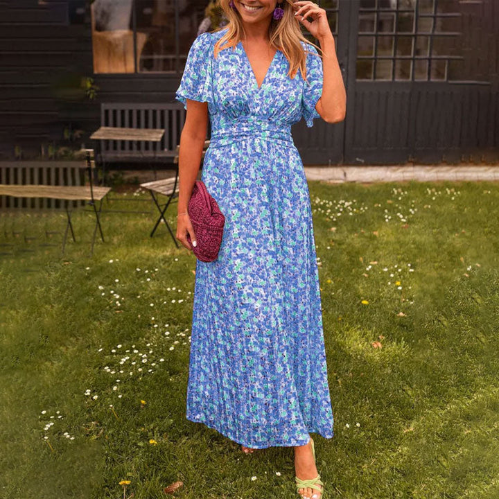 FREYJA™ – Timeless V-Neck Dress