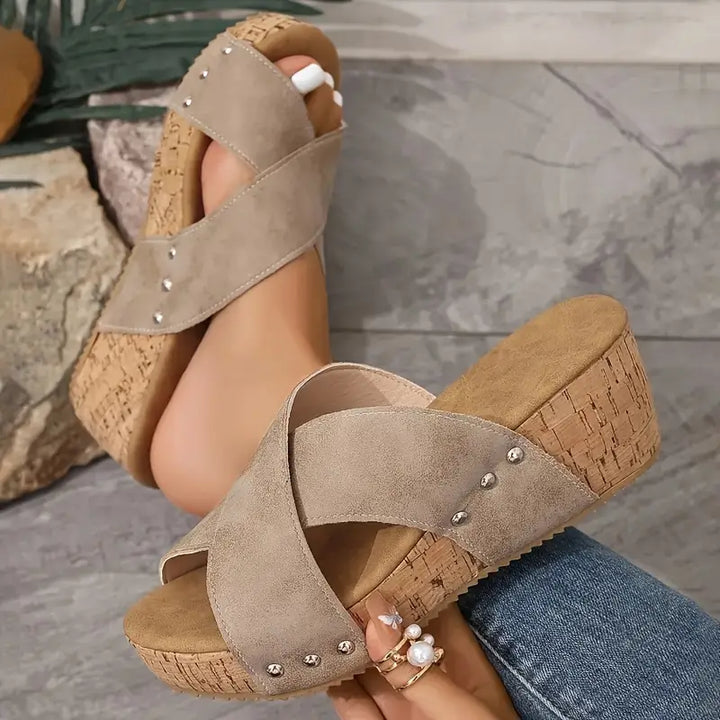 Scarlett™ - Retro Orthopedic Slip-On Sandals